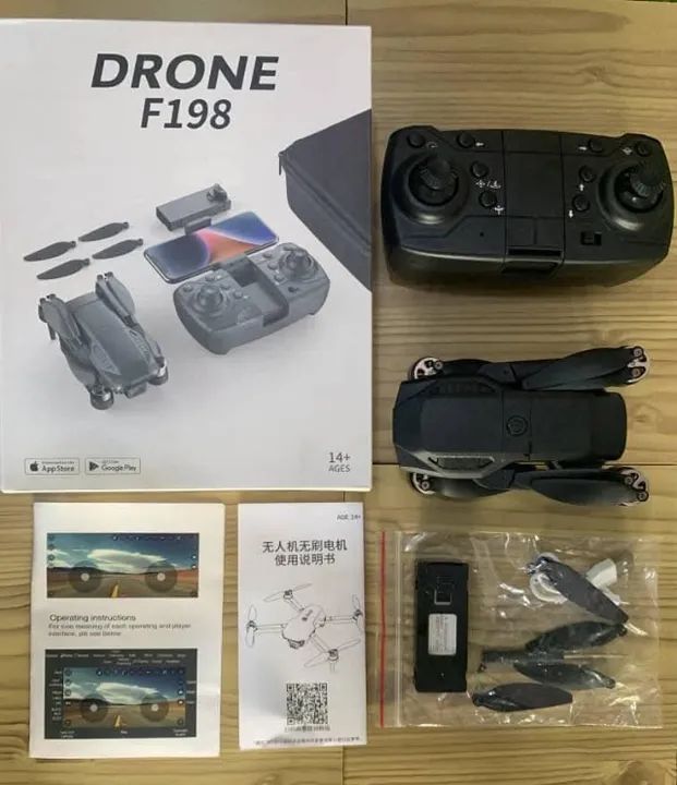 Drone F198 Max, Filma e Tira foto - Novo - Foto 2
