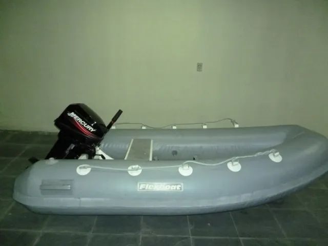 Bote Inflável Flexboat SR 9.5 - Excelente Estado, Pronto para Uso - Foto 9