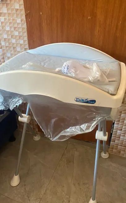 Banheira para Bebê com Suporte e Acessórios - Foto 2