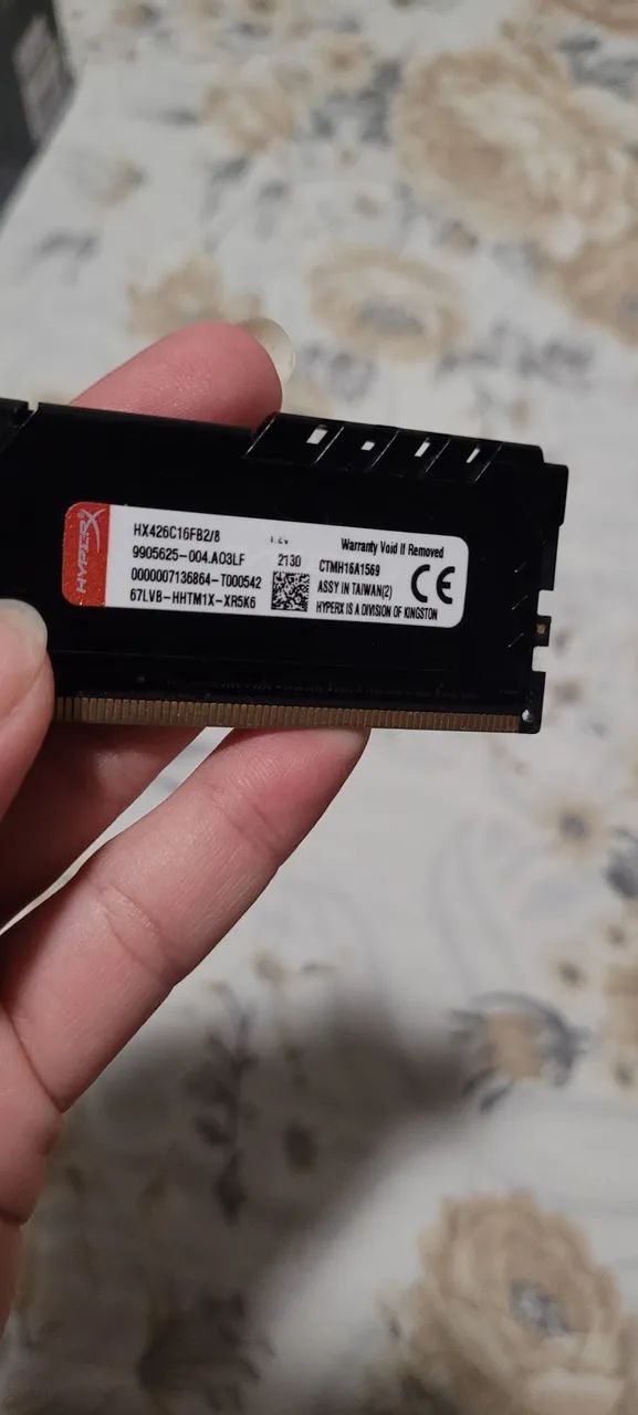 Memória RAM HyperX Fury DDR4 8GB - Foto 2