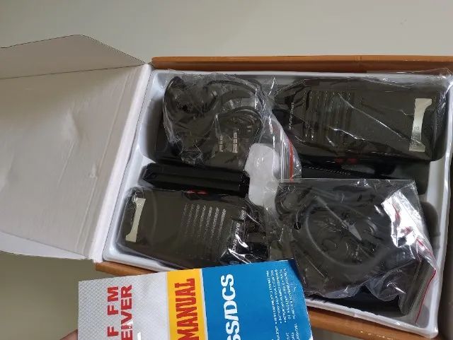 Kit 2 Rádio Comunicador Walkie-Talkies Baofeng 777s 16Ch 12km com Fone - Foto 2
