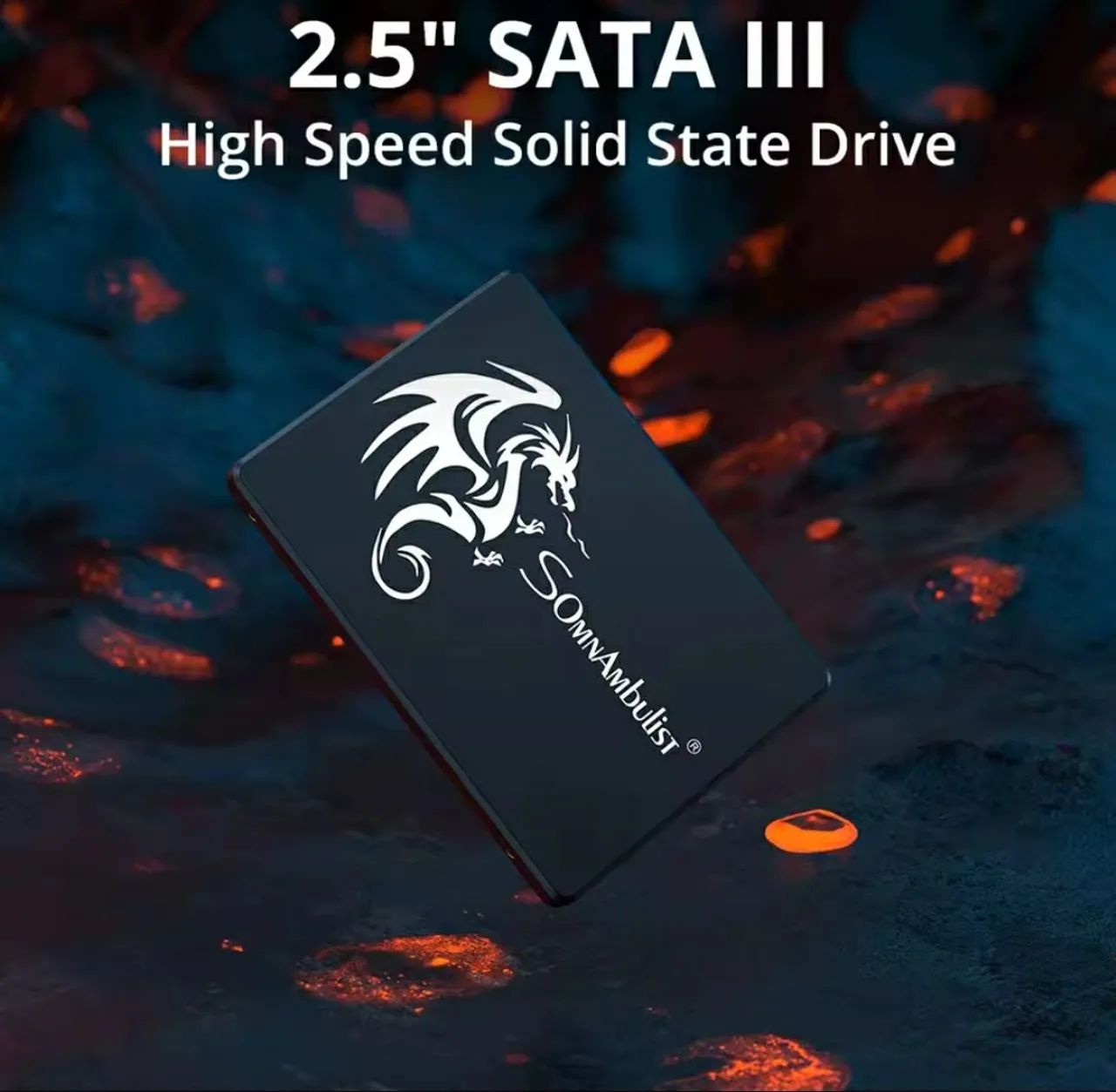SSD 256gb" SOMNAMBULIST - Desempenho e Velocidade! - Foto 2