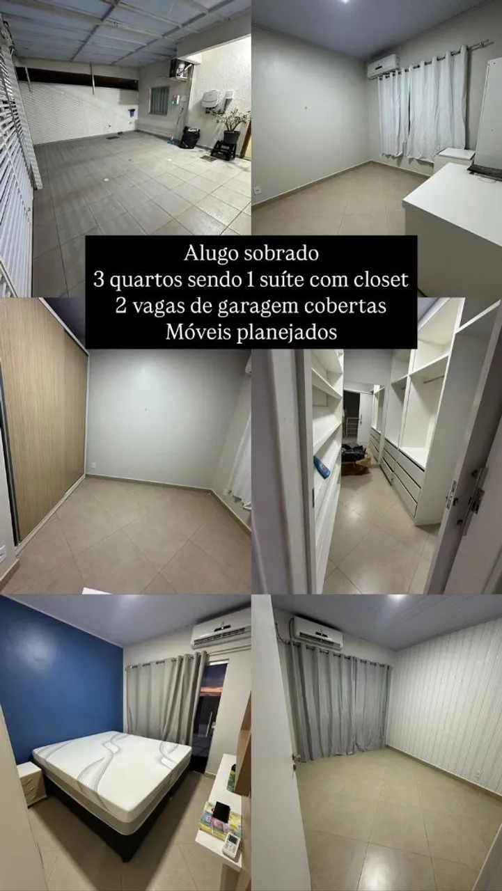 Sobrado 3/4, closet, planejados, 2 vagas