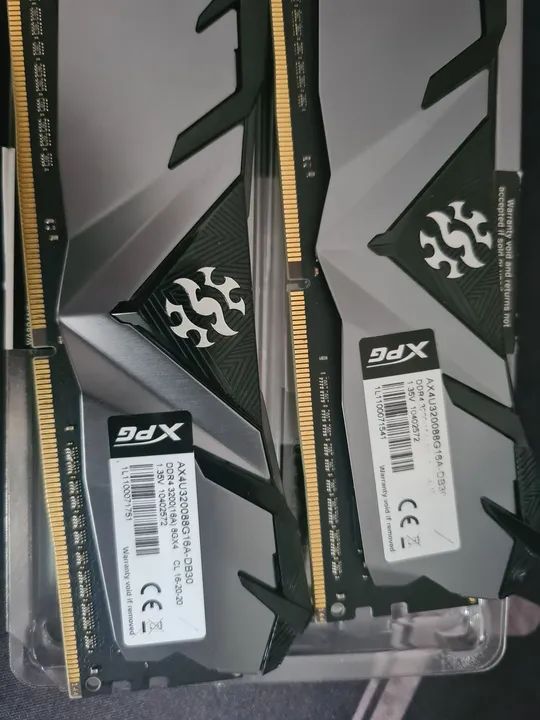 Memoria Ram ddr4 gamer XPG ddr5 D30 16gb 2x8 3200mhz hyper corsair