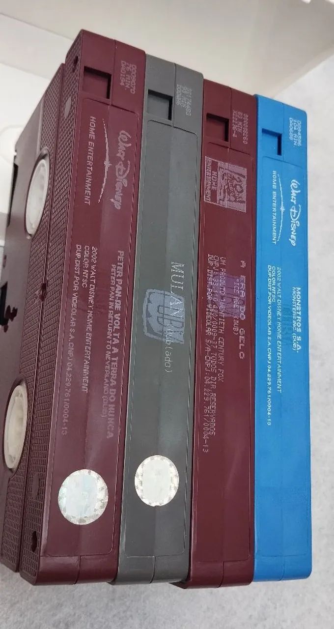 4 Fitas VHS - Desenho animado - Foto 5