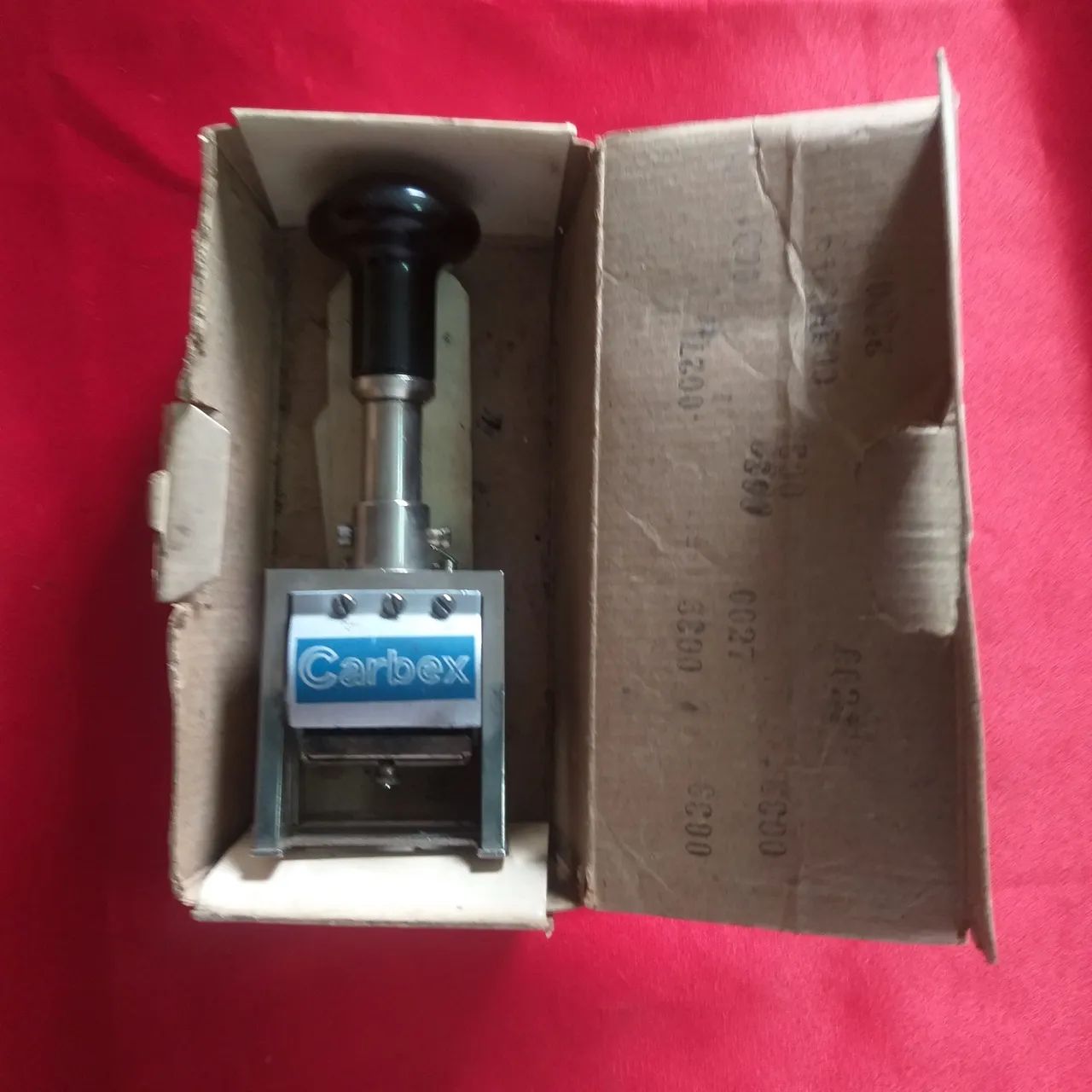 Carimbo numerador Carbox - Foto 4