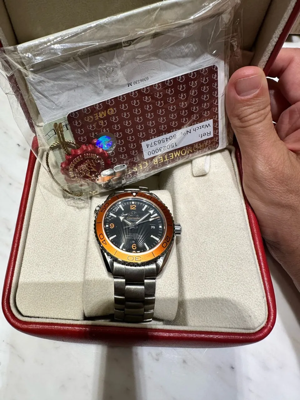 Relógio Ômega Seamaster Planet Ocean