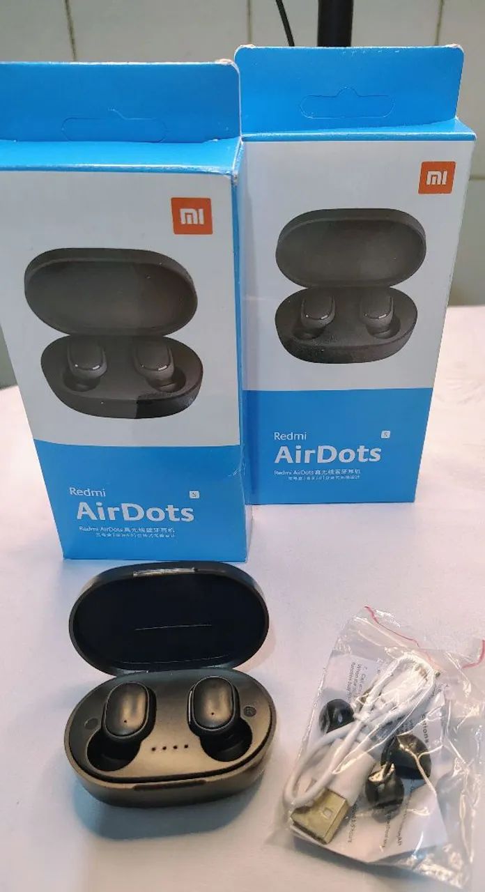 Fone de Ouvido Xiaomi Redmi AirDots - Novo - Foto 2