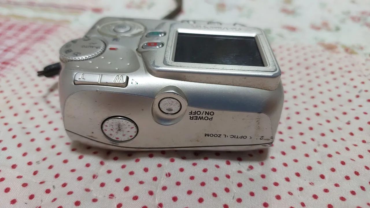Câmera Digital Olympus X-715 5.0 Megapixels NÃO FUNCIONA PARA
