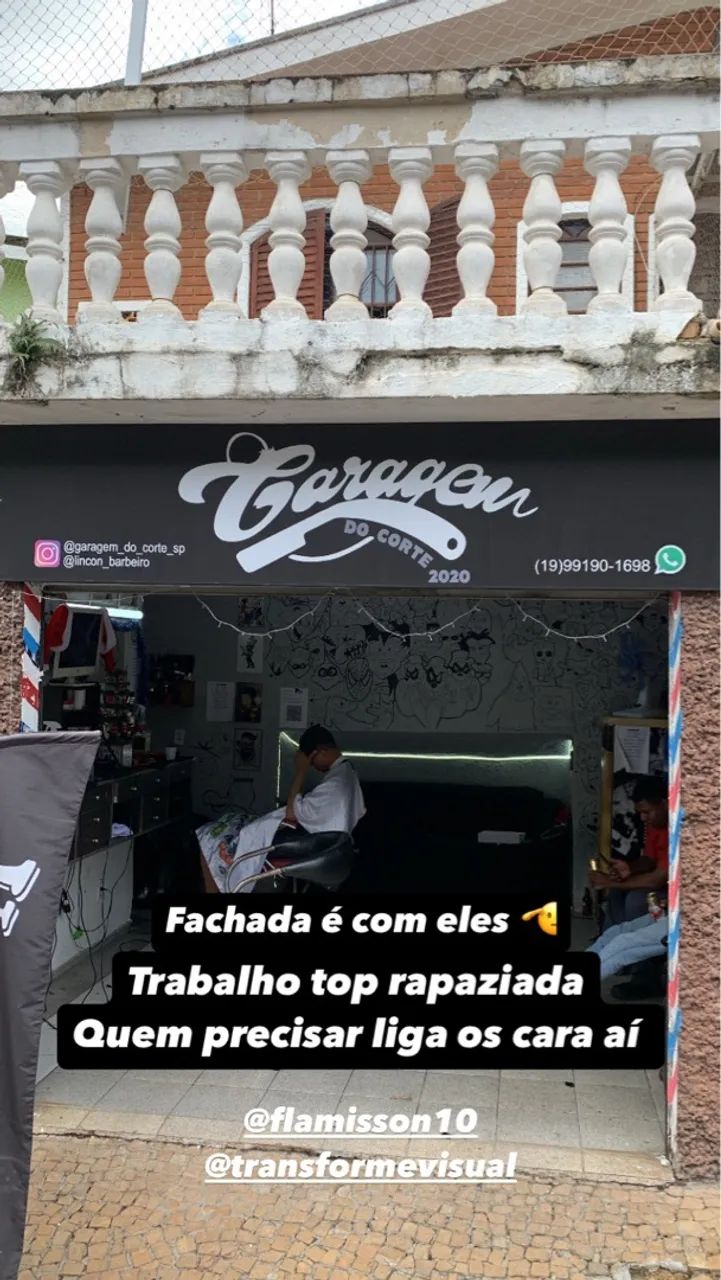 Barbearia completa PASSO PONTO