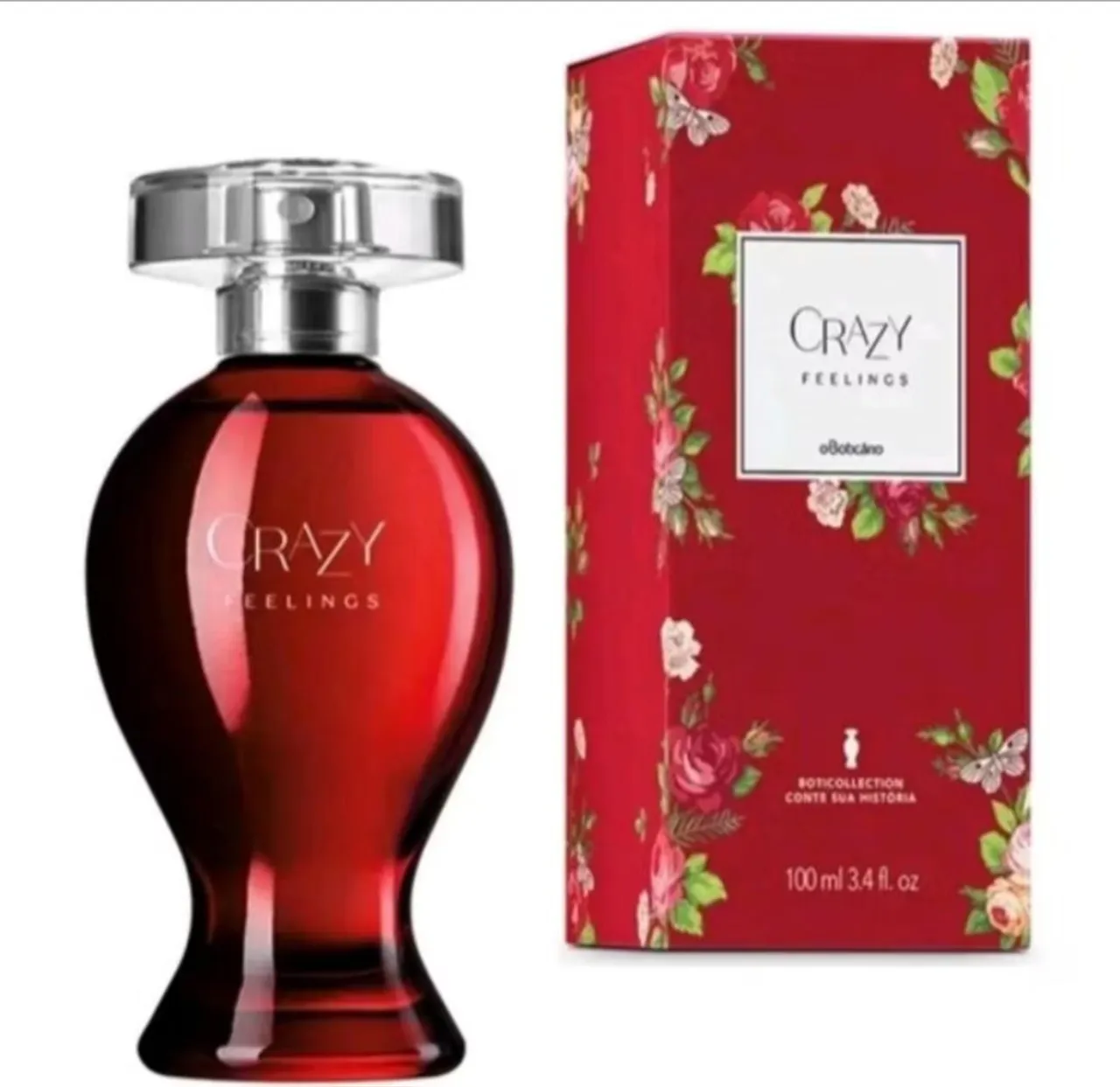 Perfume Crazy Feelings O Boticário 100ml
