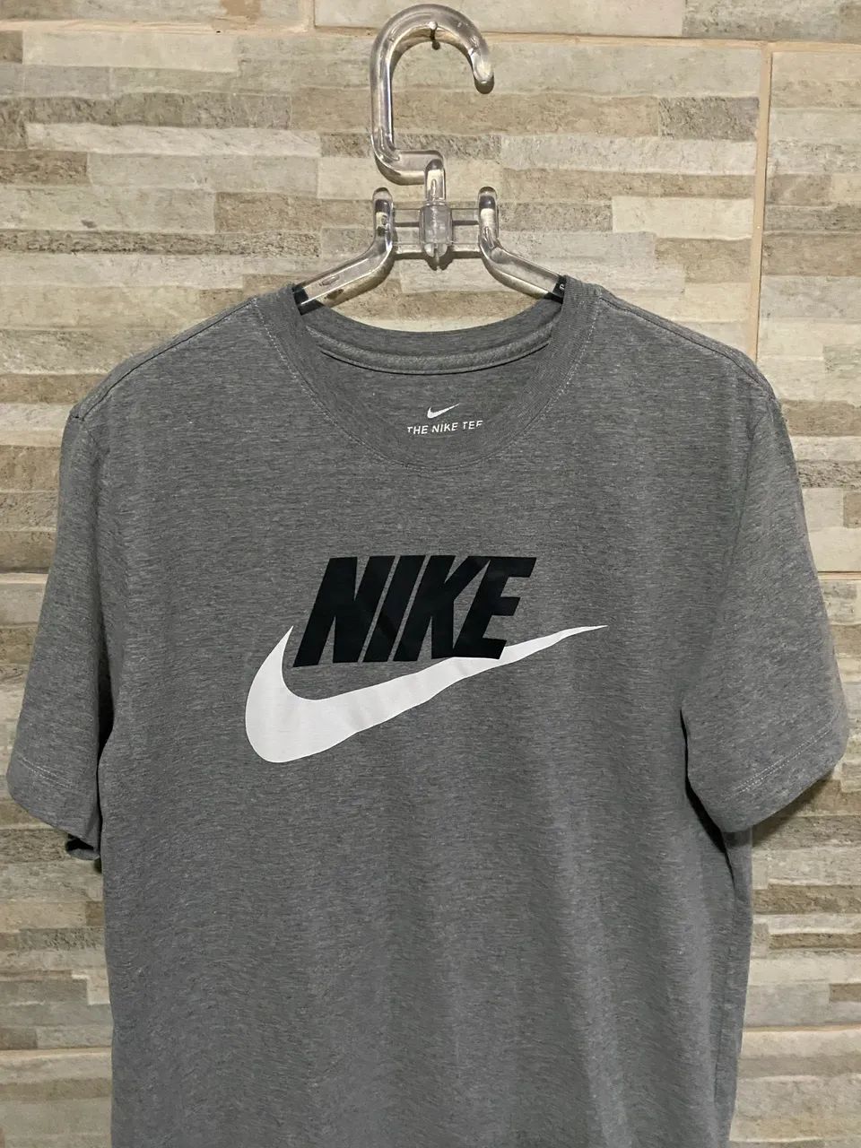 Camisa básica cinza nike m - Foto 2