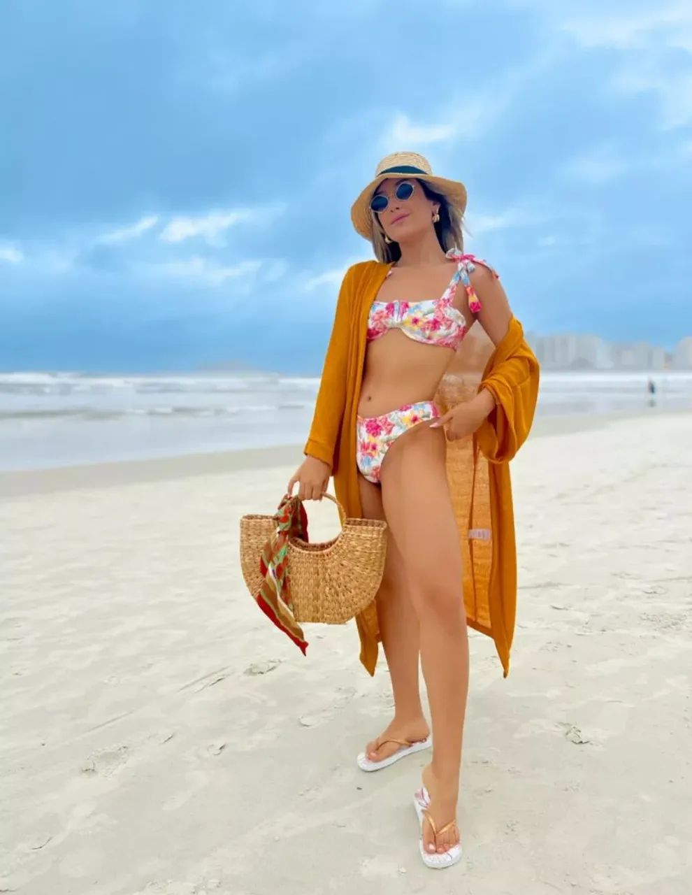 Kimono longo Praia  - Foto 2