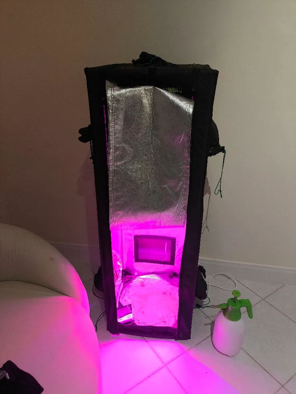 Armário de Cultivo Indoor - Grow Box - KIT GROW - Estufa para cultivo