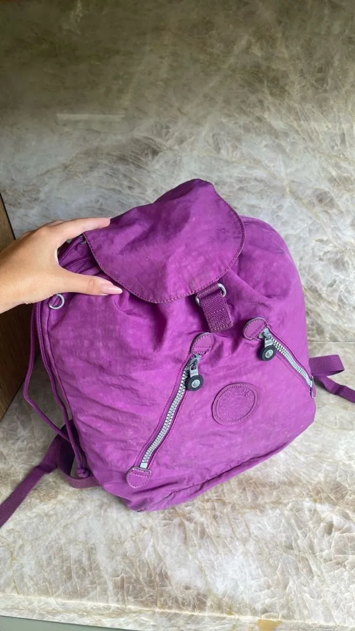 Mochila Kipling Roxa