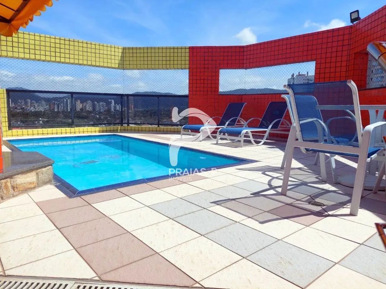 Cobertura duplex com piscina, 3 dormitórios, Enseada, Guarujá - Foto 2