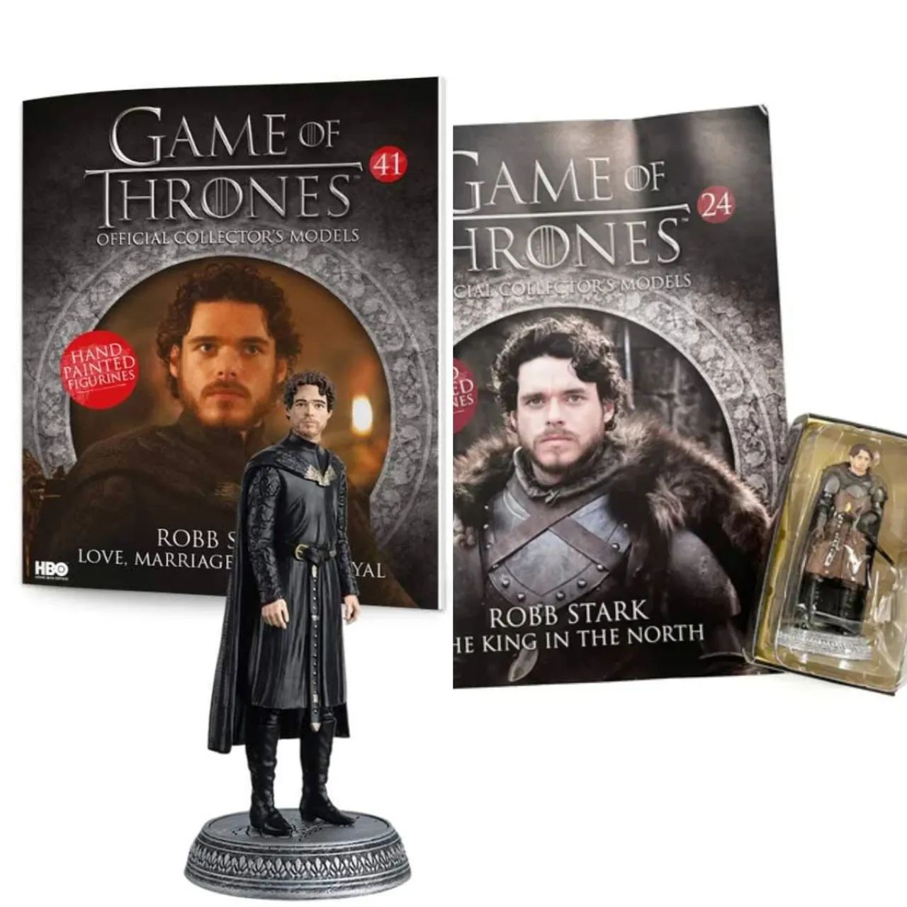 Coleção Game of Thrones - DUAS Miniaturas Robb Stark 