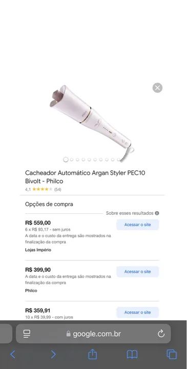 Cacheador Automático Philco Argan Styler - Novo - Foto 2