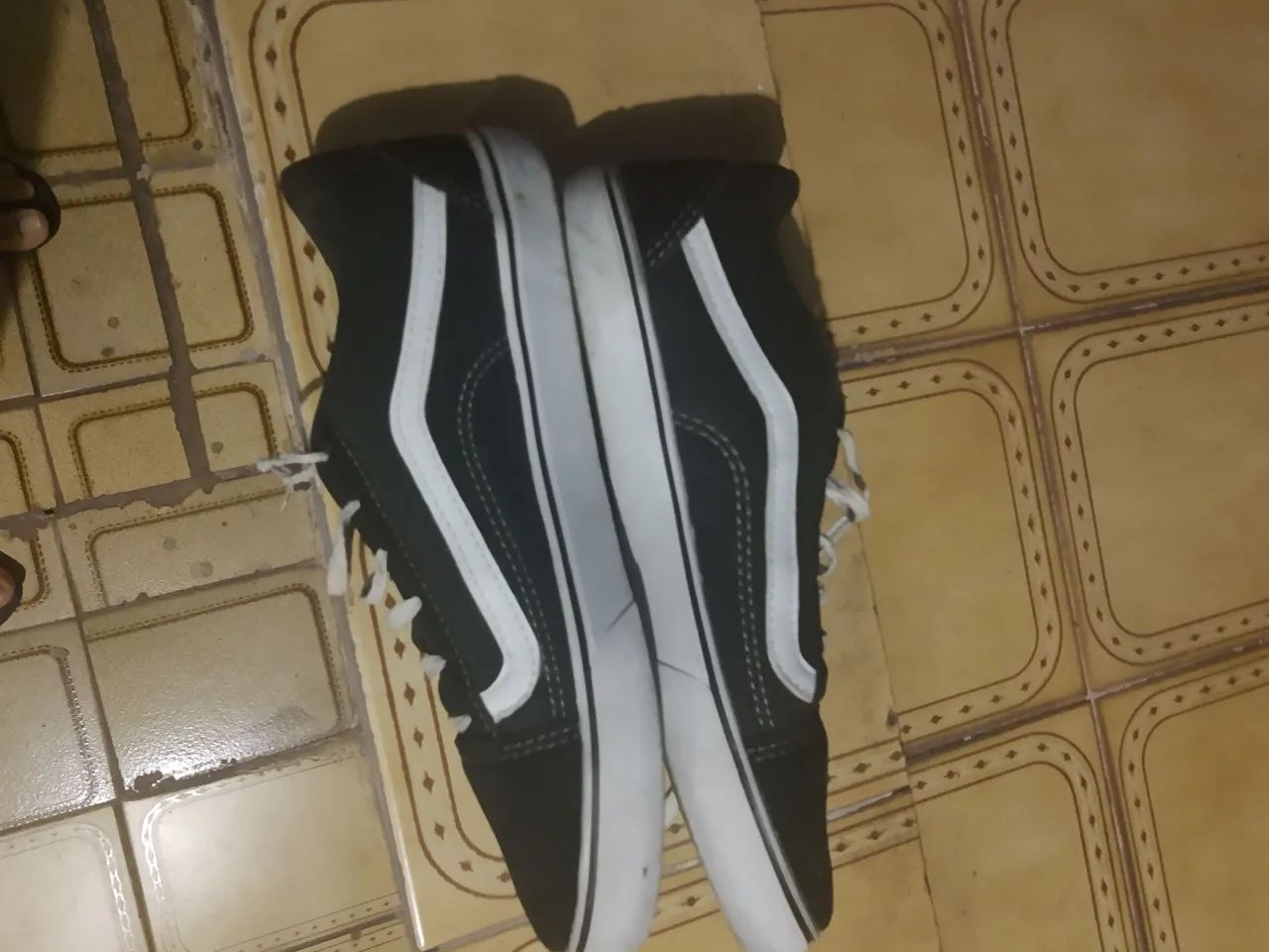 Tênis Vans Off The Wall Preto - Foto 4
