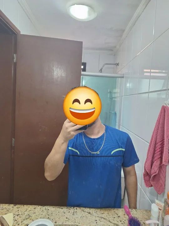 Corrente + Pulseira de aço ( muito pouco usado) - Foto 4