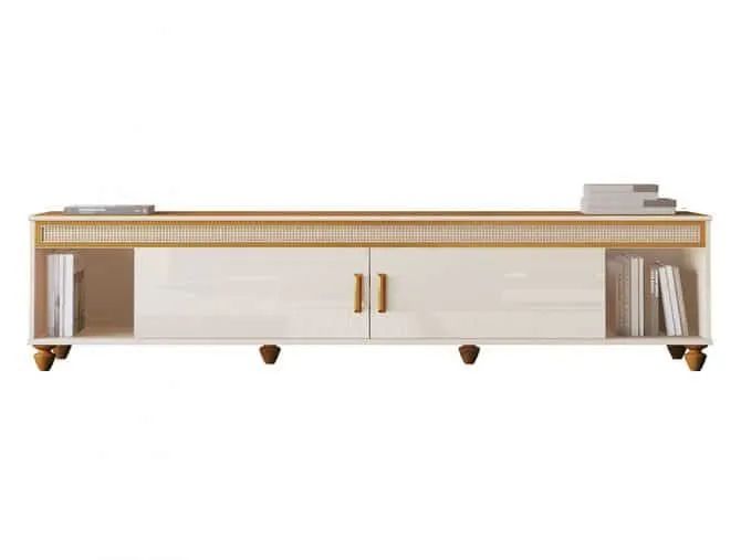 PROMOÇÃO - RACK COMODORO 1.80 - PARA TV ATÉ 60 POLEGADAS E PORTAS DESLIZANTES stok