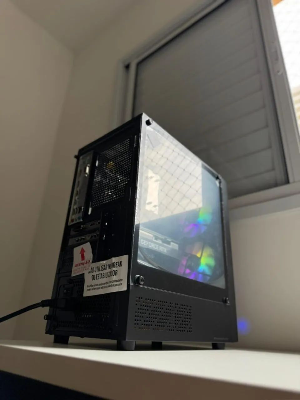 PC gamer RTX 3050, Intel i5 12400F, 16GB RAM novo (garantia e parcelamento)