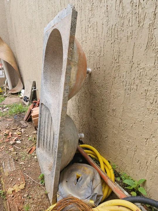 Tanque de lavanderia de concreto - Foto 2