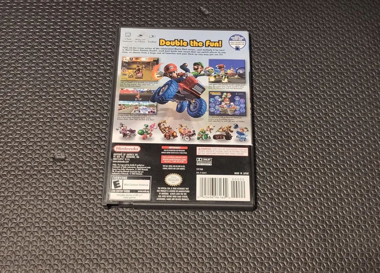 Jogo Mario Kart Double Dash para Gamecube - Foto 2