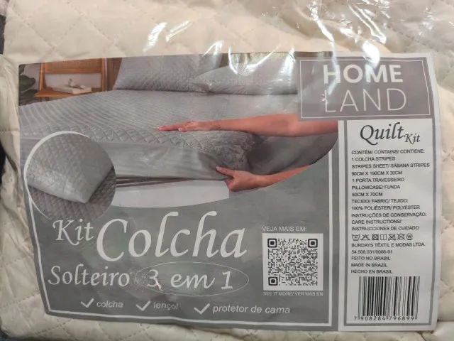 Protetor de colchão com porta travesseiro solteiro