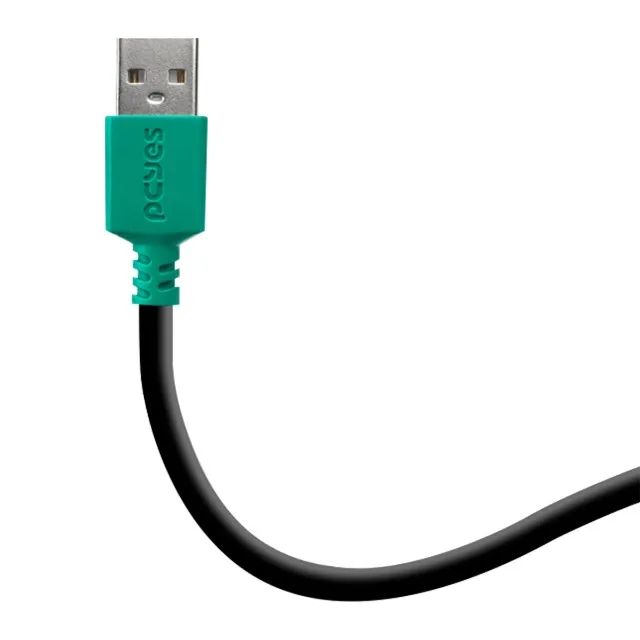 Mouse Office Pcyes MSSC01 1.200DPI - Silent Click - Cabo 2 Metros - WZetta - Foto 4