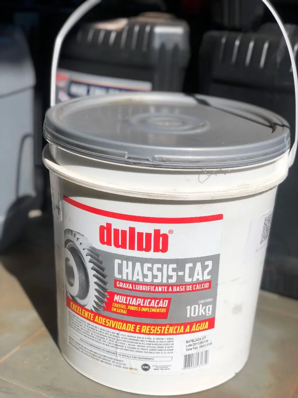 Graxa Lubrificante Chassis-CA2 Dulub 10kg