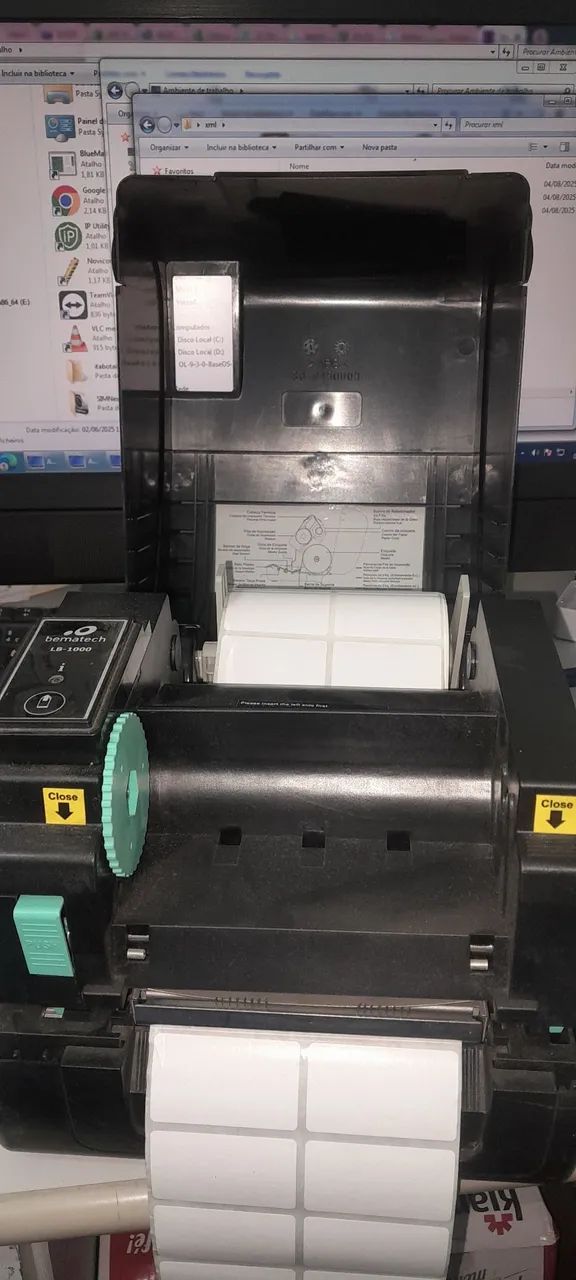 IImpressora  de Etiqueta Bematech LB1000 - Foto 3
