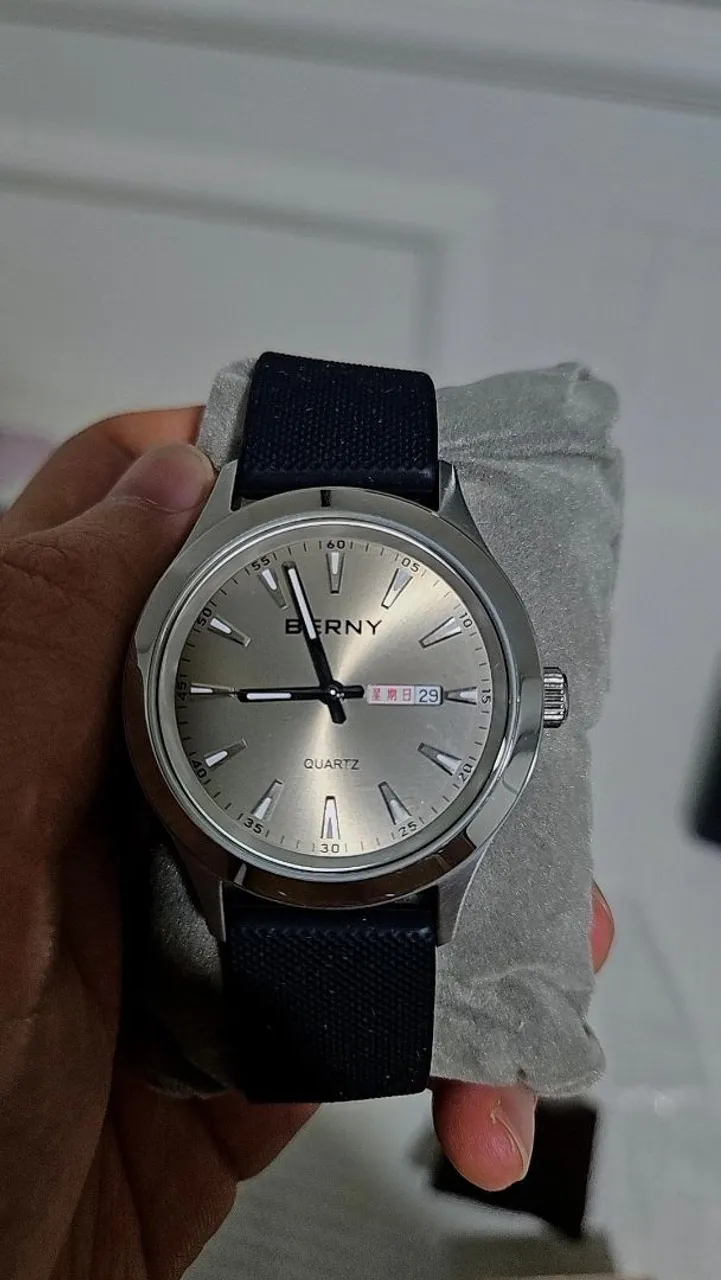 Relógio BERNY Quartz Masculino - Pouquíssimo Uso, Perfeito Estado!