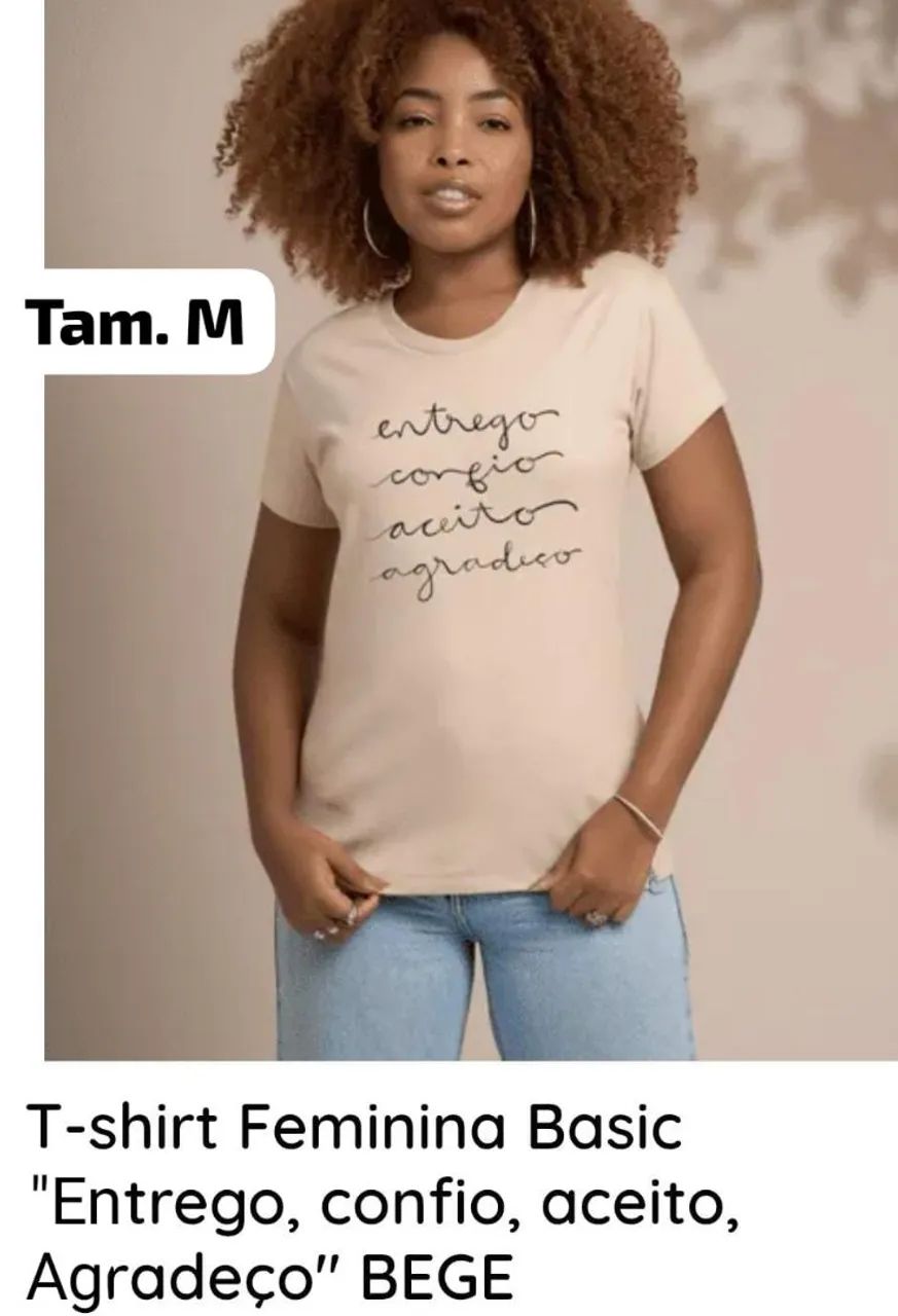 Camiseta feminina - Foto 5