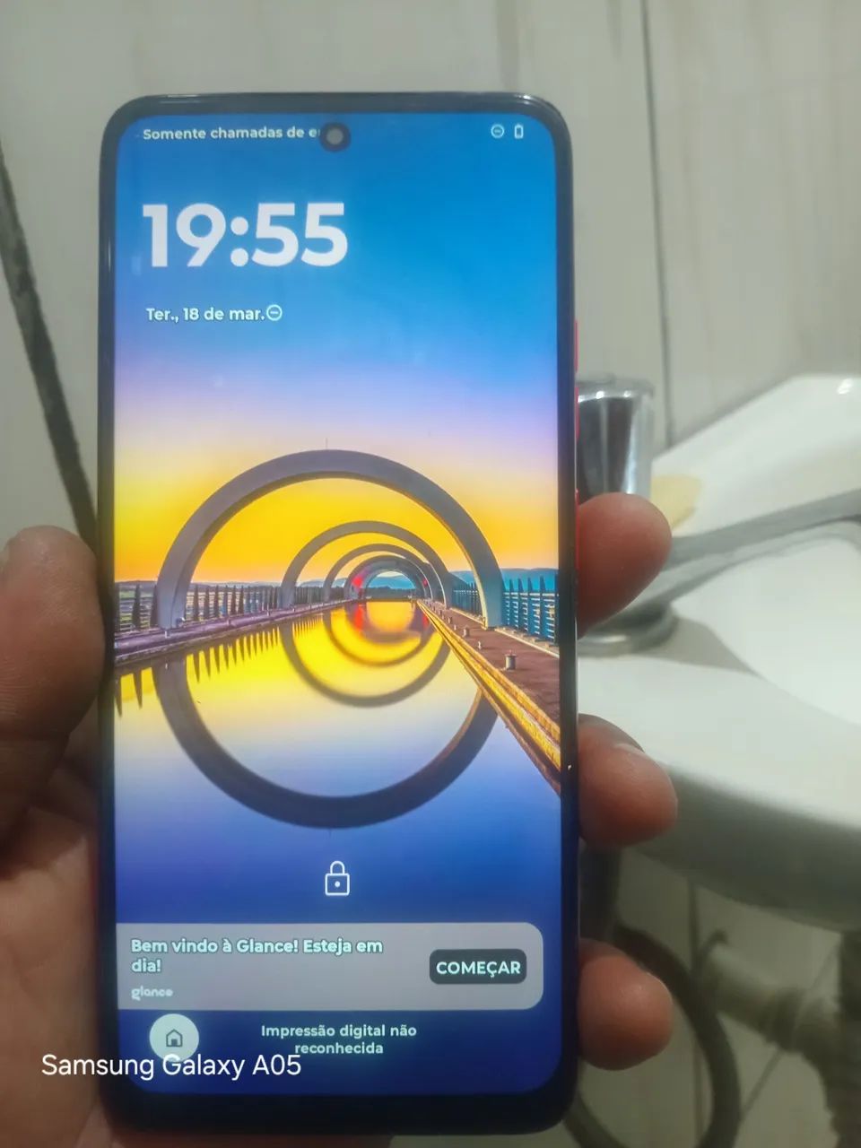 Vendo moto g35 novinho 