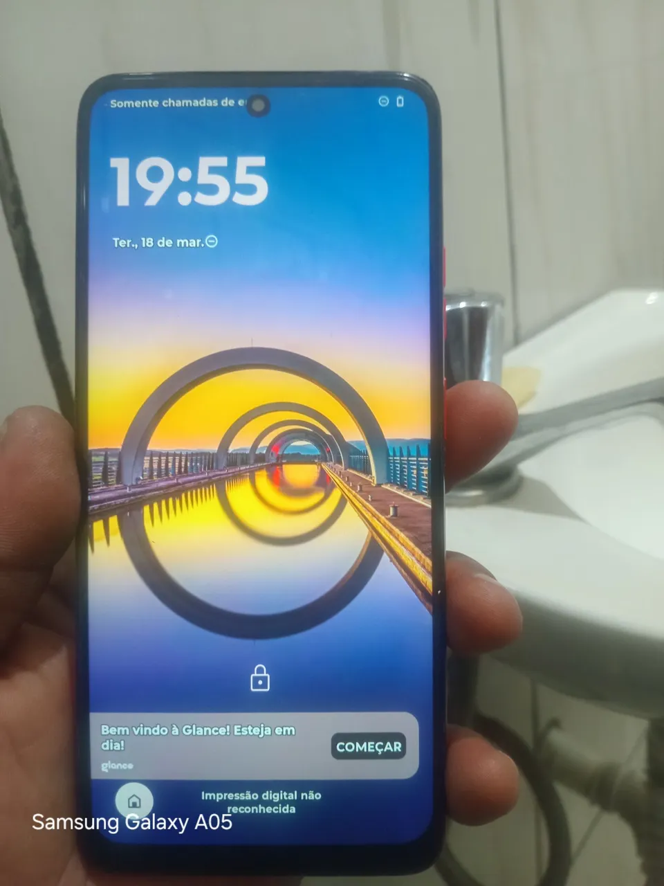 Vendo moto g35 novinho 