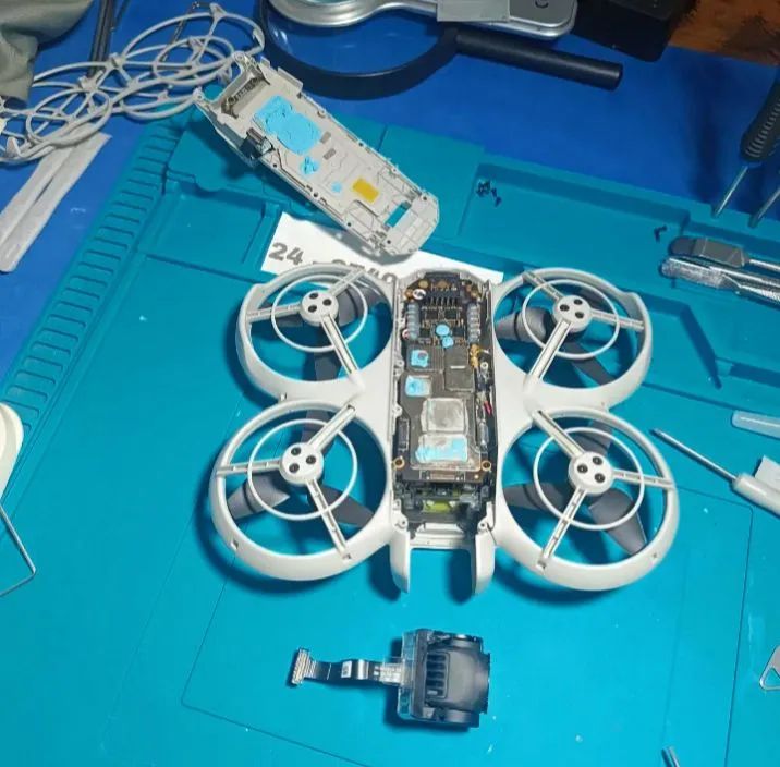 Técnico especializado em manutenção de drones toda linha DJI 