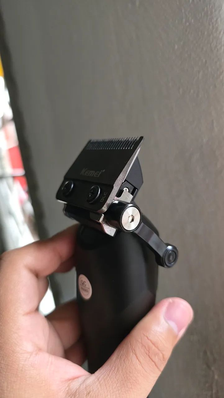 Máquina profissional Kemei KM 1858 - Foto 4
