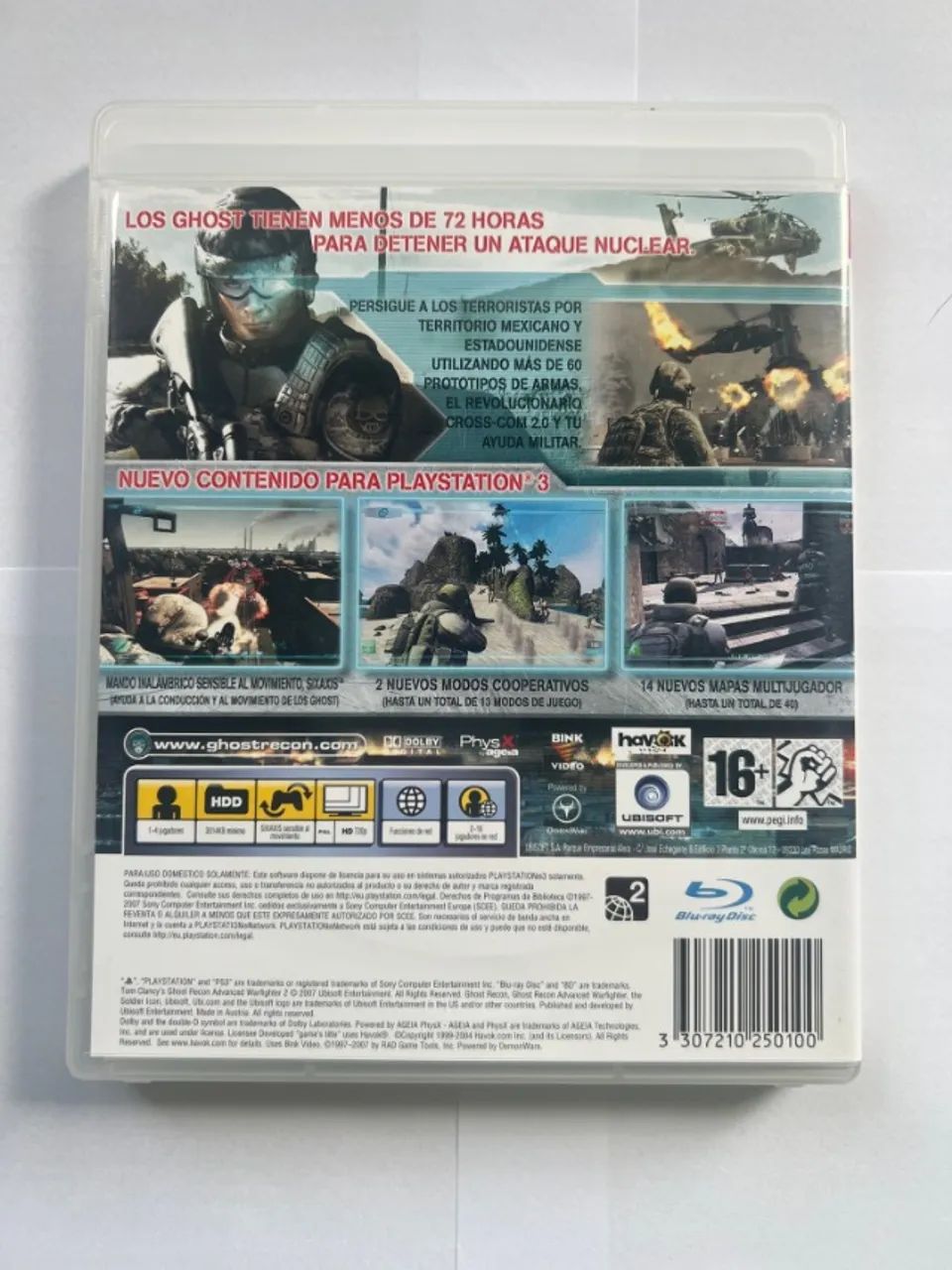 tom clancy's: ghost recon advanced warfighter 2 - ps3 - Foto 2