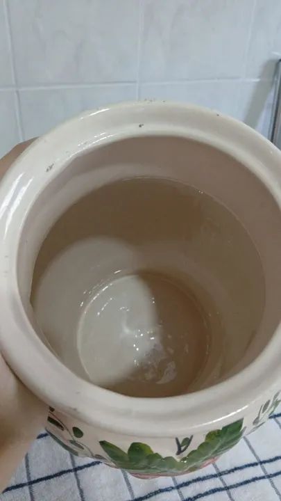 Vaso Decorativo de Cerâmica com Flores - Foto 2