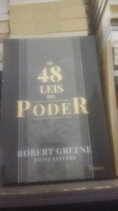 48 Leis do Poder Robert Greene Capa dura Poder e manipulação Jacob Petry - Foto 2