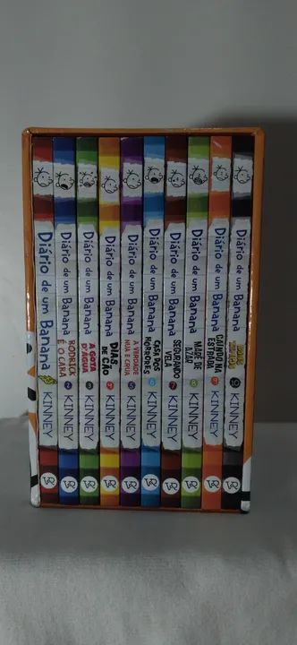 Livros Diário de um Banana - 10 Volumes