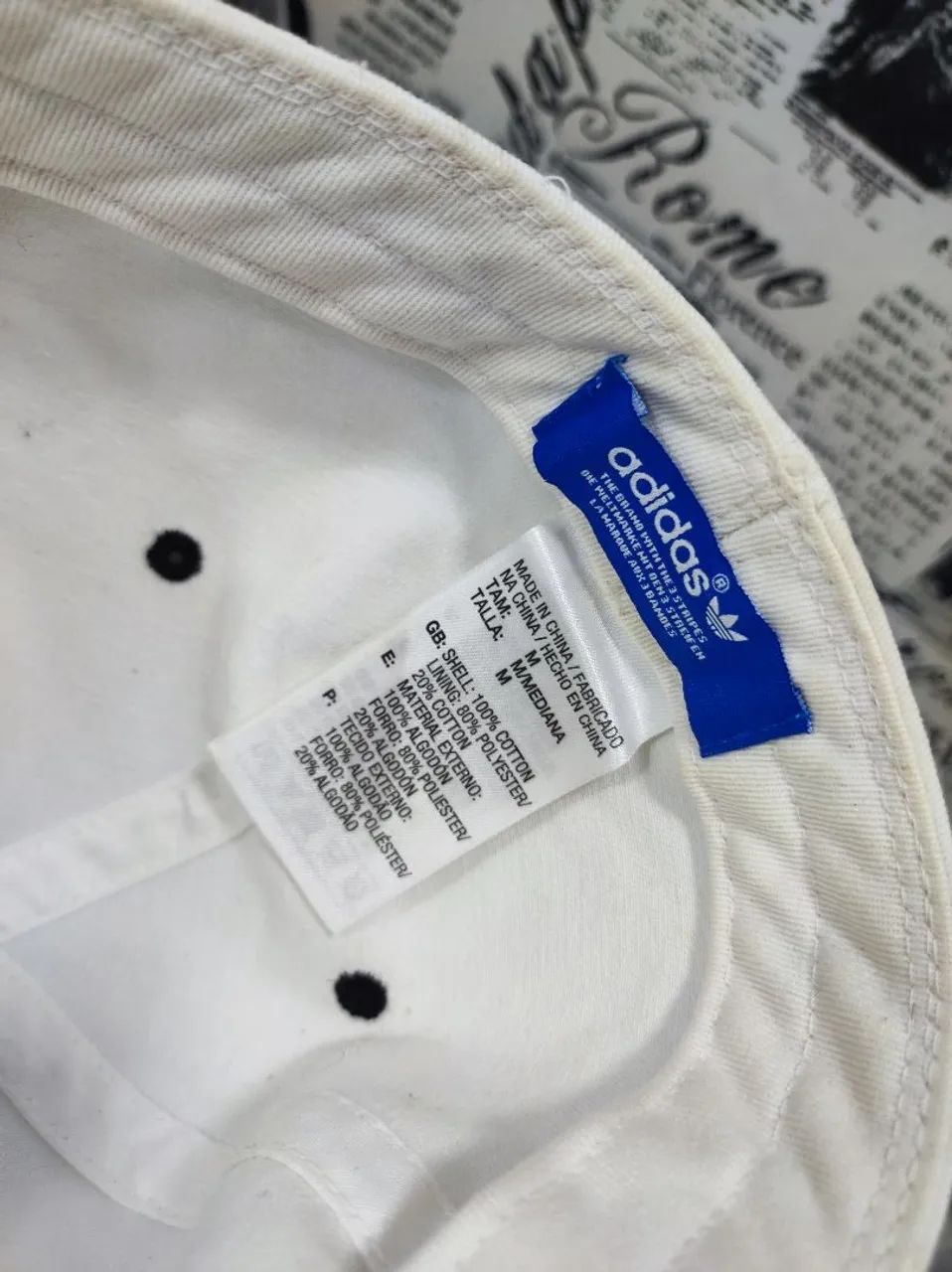 Boné Adidas Bucket Tam M Cód 4303 Usado/Original  - Foto 4