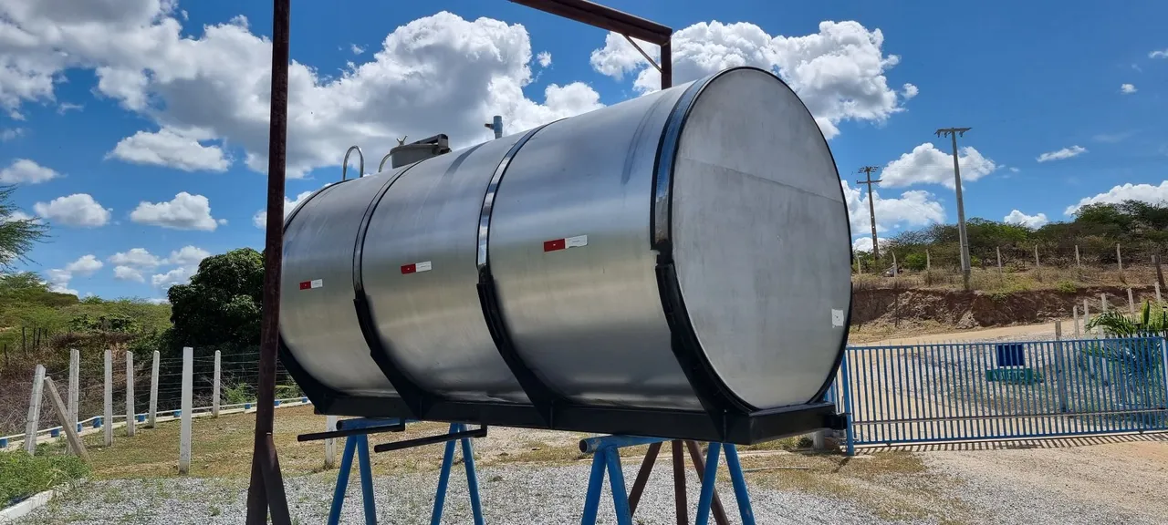 Tanque Inox para Caminhão - 10 mil litros