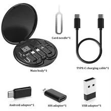 cabo adaptador de carregamento multi USB tipo C para C 60W USB C de conversão - Foto 3