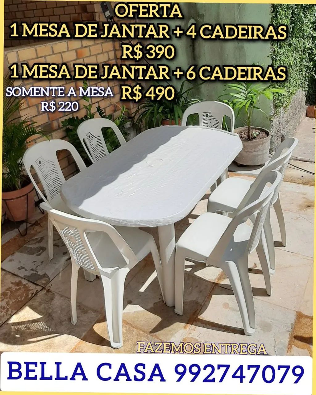 MESA DE JANTAR CITY MSYE ENTREGO HOJE KM HES6