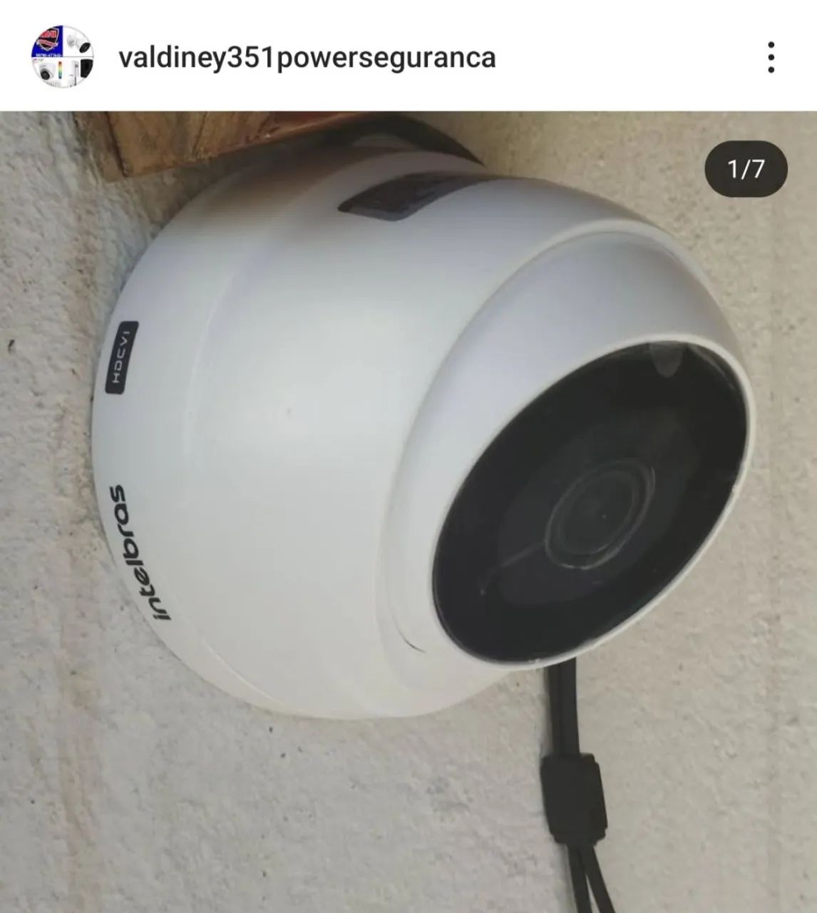 Câmera de Segurança Intelbras, hikvision, Hillok....