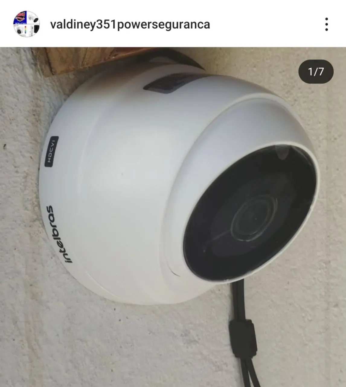 Câmera de Segurança Intelbras, hikvision, Hillok....