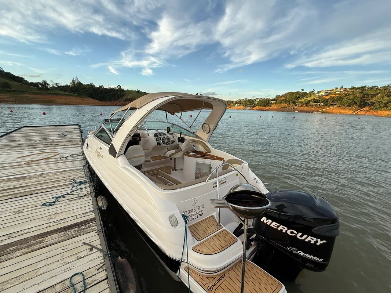  Barco Lancha Focker 255 2008, impecável - Foto 3