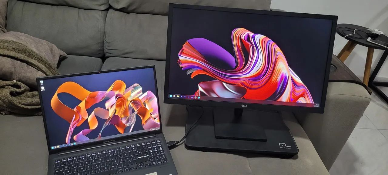 Monitor LED LG 24 polegadas 75hz - Foto 2